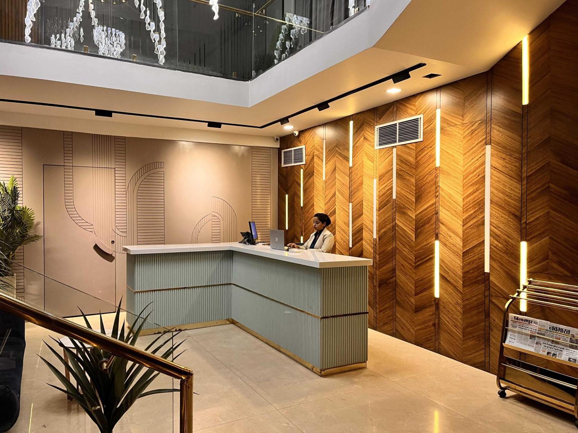 Motel Bilaspur City 외부 사진
